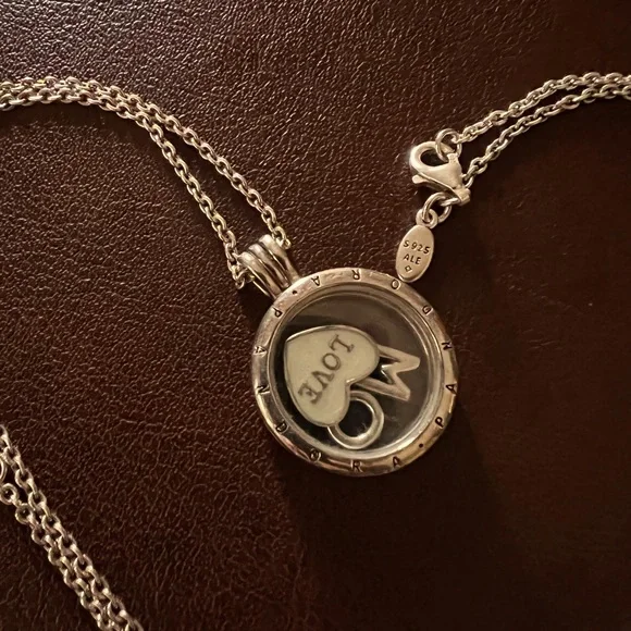 Pandora Circle Necklace w/ Charms - Picture 2 of 4